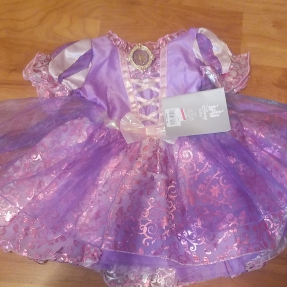 NWT Disney Store Rapunzel Baby Costume Shoes 0 6 12 18 24 M